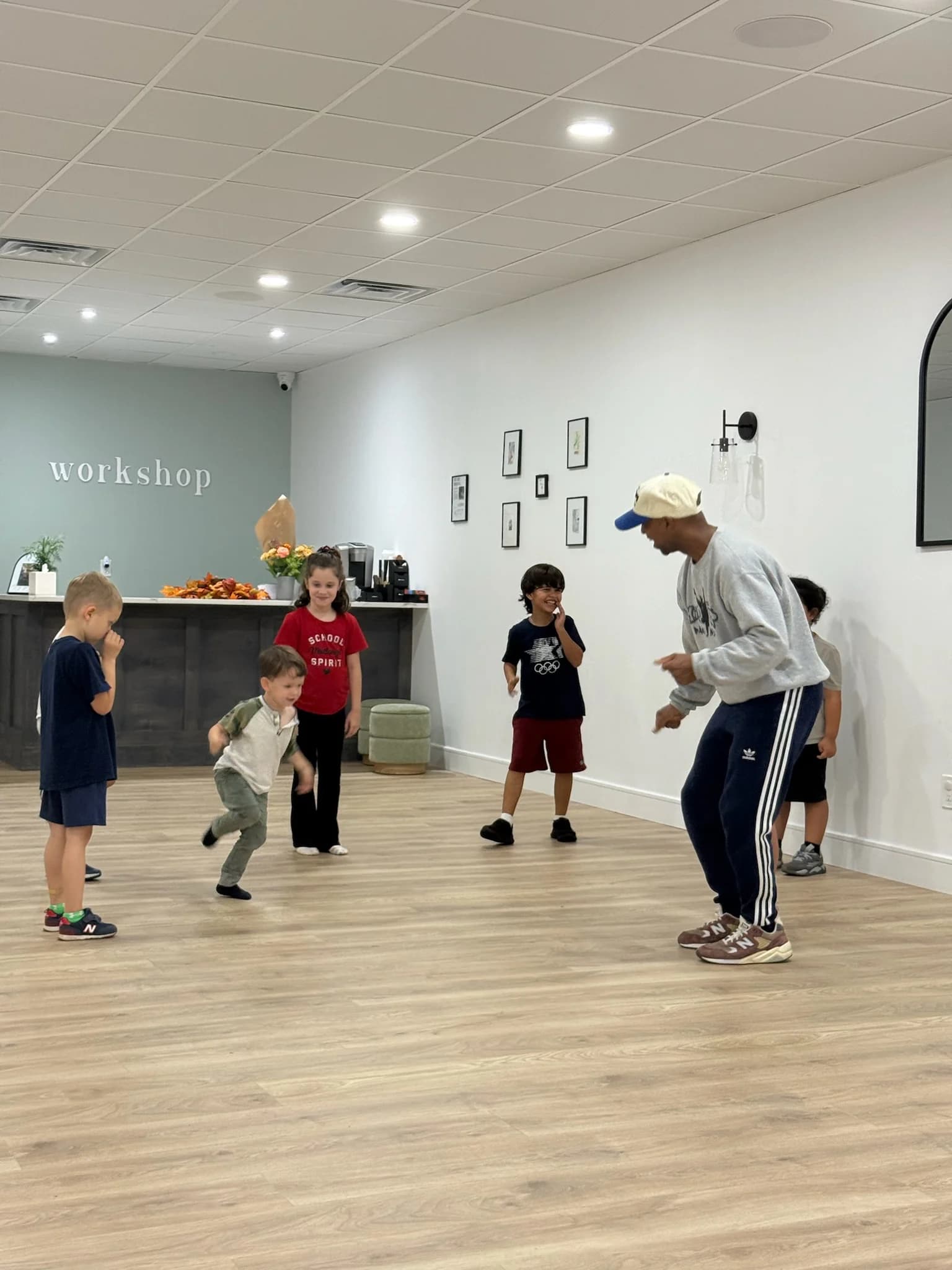 Hip hop dance class
