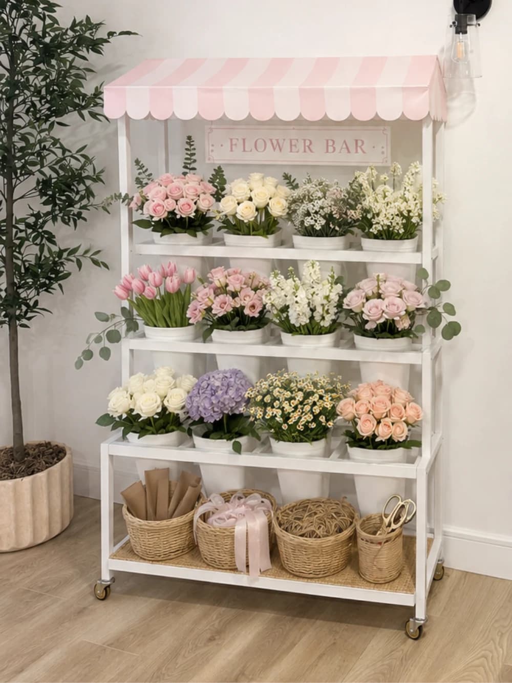 Flower bar event at Workshop