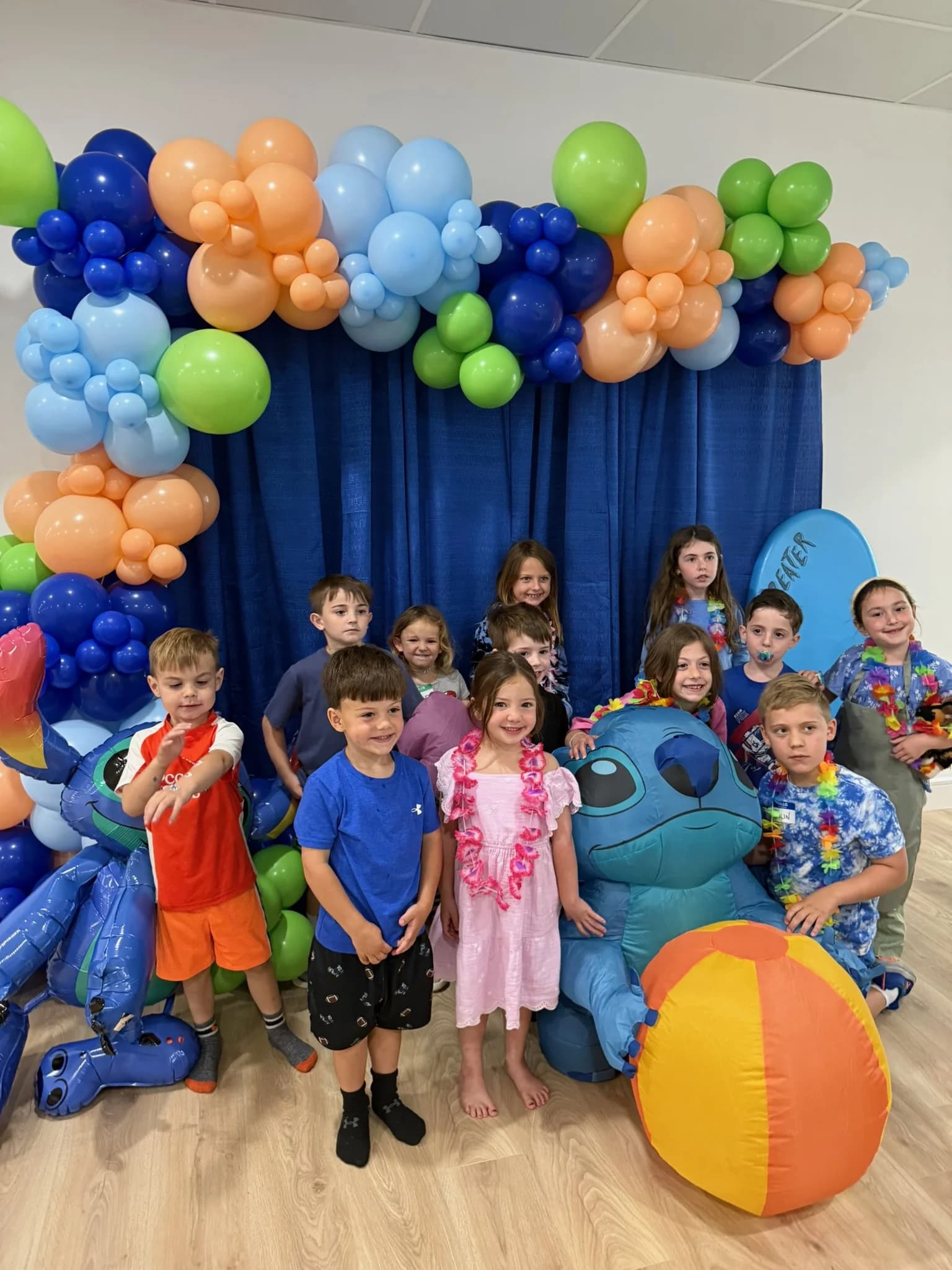 Kids birthday party at Workshop